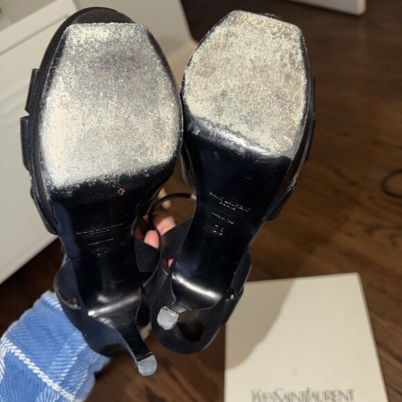 Women’s Yves Saint Laurent Tribute Heels - Picture 7 of 8